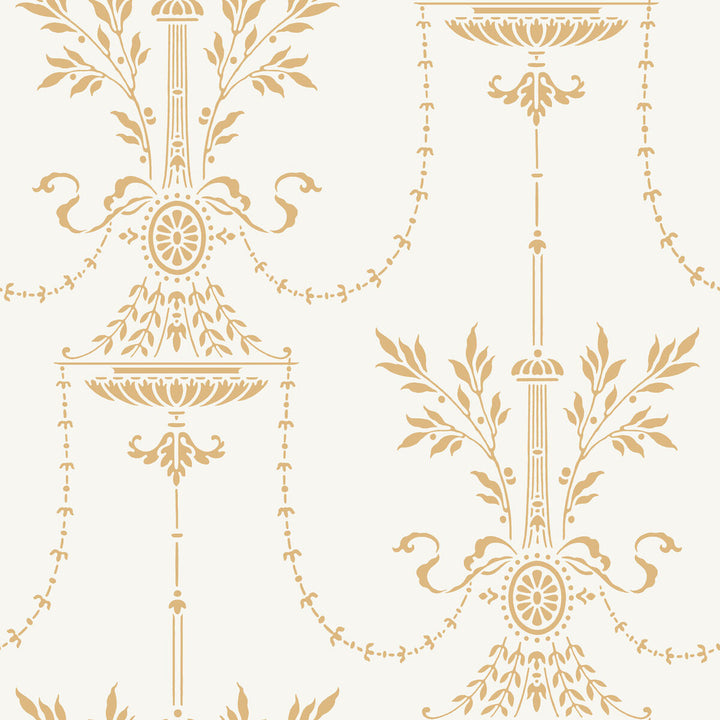 Dorset Ecru by Cole & Son Designer Wallcovering - PAPER - 100% United Kingdom - Horizontal: - and Vertical: 21 21 - Swanky Fabrics -