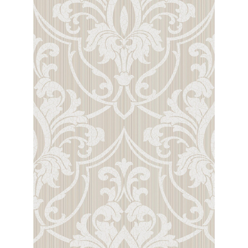 St Petersburg Dsk Tan by Cole & Son Designer Wallcovering - PAPER - 100% United Kingdom - Horizontal: - and Vertical: 28.5 21 - Swanky Fabrics -