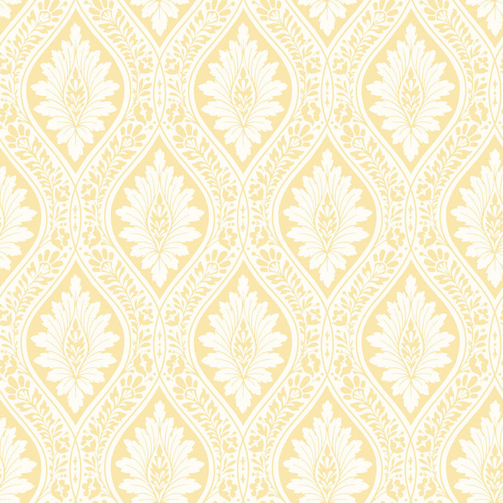 Florence Lemon by Cole & Son Designer Wallcovering PAPER - 100% United Kingdom Horizontal: and Vertical: 21 21 - Swanky Fabrics -
