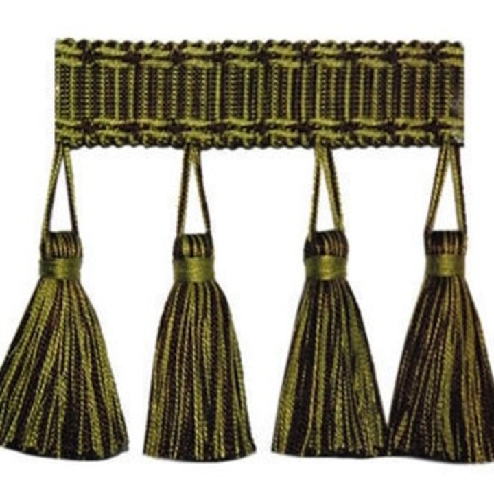 Exmouth Kiwi by Europatex Designer Fabric Natures Choice 50% Viscose, 50% Cotton 1.00 inches - Swanky Fabrics -