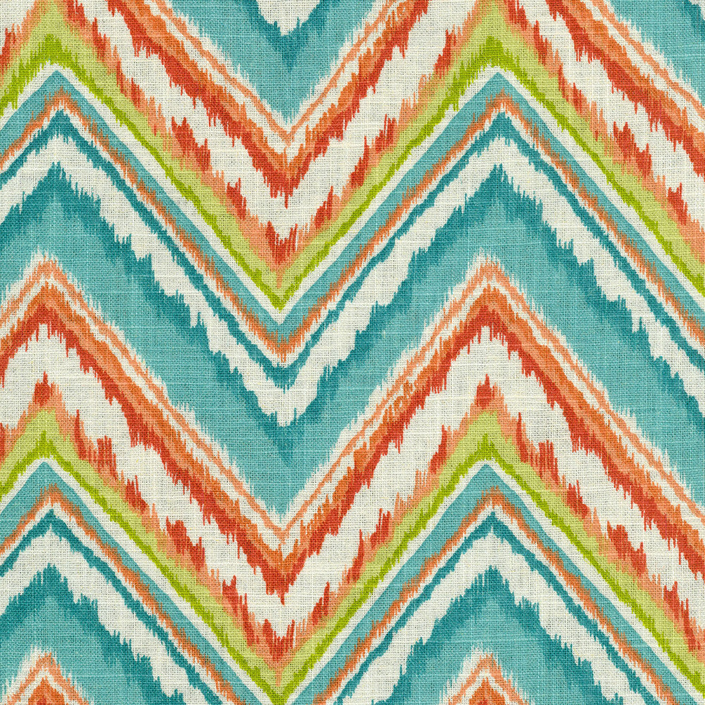 Chevron Charade CAPRI 900102 by Dena Home Designer Fabric - 85% POLYESTER 15% RAYON USA 24000 Horizontal: 6.75 and Vertical: 12.63 54 - Swanky Fabrics -
