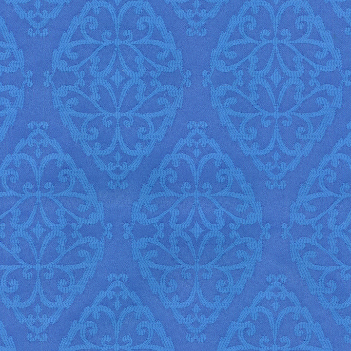 Stencil Study Cornflower 900350 by Dena Home Designer Fabric FRESH CANVAS 52% Cotton 48% Polyester TAIWAN Wyzenbeek 51,000 Horizontal: 4.50" and Vertical: 6.75" 54" - Swanky Fabrics -