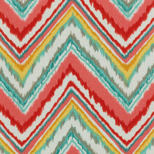 CHEVRON CHARADE Watermelon 900390 by Dena Designs Outdoor Designer Fabric
