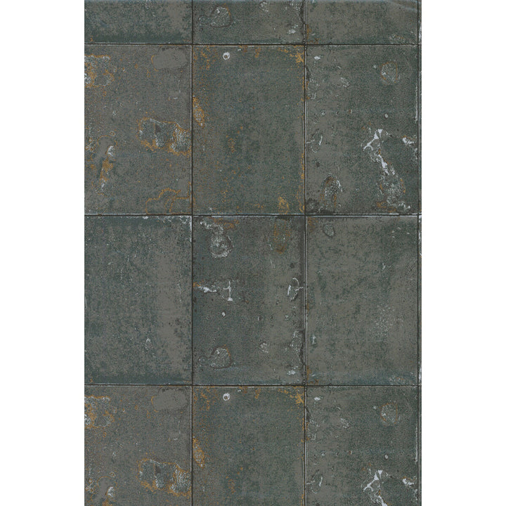 Antique Mirror Zinc by Cole & Son Designer Wallcovering COLE & SON FOUNDATION PAPER - 100% United Kingdom Horizontal: and Vertical: 21 21 - Swanky Fabrics -