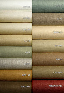 Middleton Linen Custard 93217 by Schumacher Designer Fabric