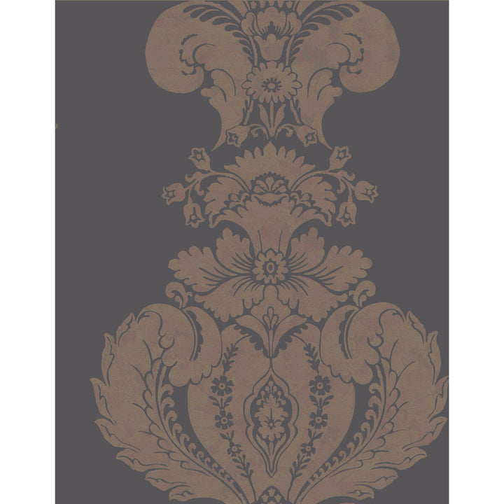 Baudelaire Black And Bronze by Cole & Son Designer Wallcovering COLE & SON ALBEMARLE PAPER - 100% United Kingdom Horizontal: and Vertical: 25.22 20 - Swanky Fabrics -