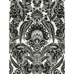 Chatterton Black And White by Cole & Son Designer Wallcovering