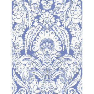 Chatterton Blue And White by Cole & Son Designer Wallcovering