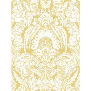 Chatterton French Yellow And Ivory by Cole & Son Designer Wallcovering