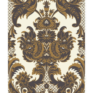 Wyndham Black & Gold by Cole & Son Designer Wallcovering