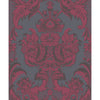 Wyndham Red And Slate by Cole & Son Designer Wallcovering