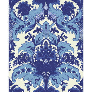 Aldwych Blue & White by Cole & Son Designer Wallcovering