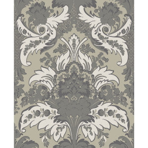Aldwych Silver And White by Cole & Son Designer Wallcovering