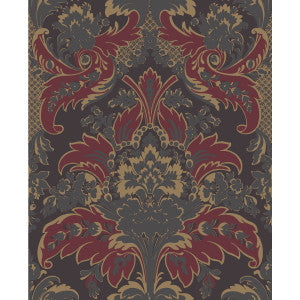 Aldwych Red And Gold by Cole & Son Designer Wallcovering