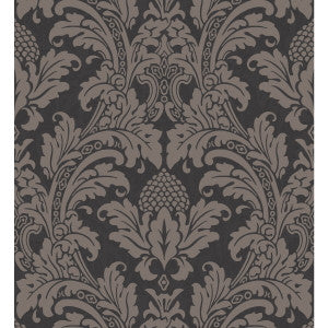Blake Black And Graphite by Cole & Son Designer Wallcovering