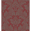 Blake Red And Silver by Cole & Son Designer Wallcovering