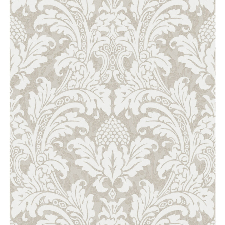 Blake White And Silver by Cole & Son Wallcovering Cole & Son Wallcovering Blake White And SilverWallcovering COLE & SON ALBEMARLE PAPER - 100% United Kingdom </p><p>Repeat: H: , V: 20.88 21 - Fabric Carolina -