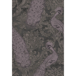 Byron Amythest And Charcoal by Cole & Son Designer Wallcovering