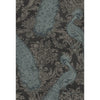 Byron Teal And Graphite by Cole & Son Designer Wallcovering