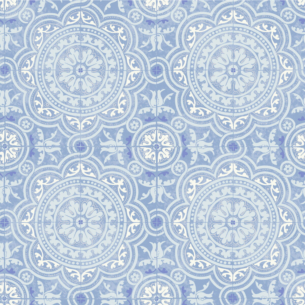 Piccadilly Soft Blue by Cole & Son Designer Wallcovering COLE & SON ALBEMARLE PAPER - 100% United Kingdom - Horizontal: - and Vertical: 20.88 21 - Swanky Fabrics -