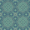 Piccadilly Teal And Gold by Cole & Son Designer Wallcovering