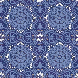 Piccadilly Blue by Cole & Son Designer Wallcovering