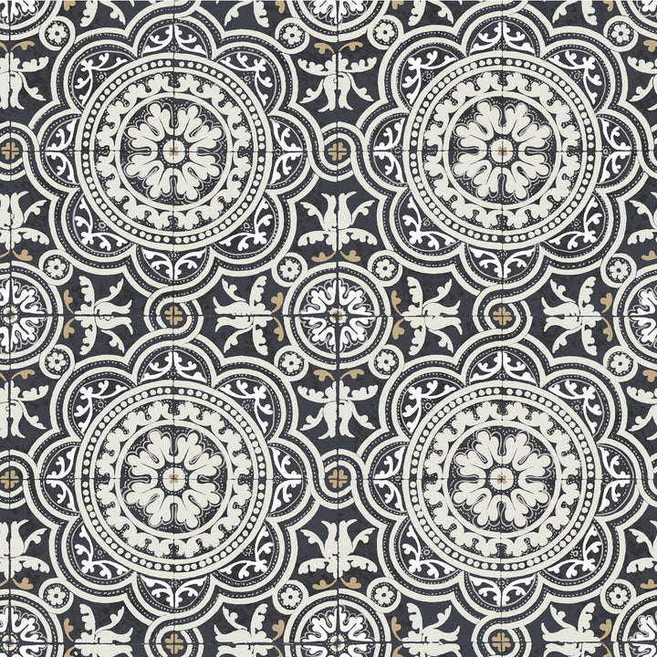 Piccadilly Black And White by Cole & Son Designer Wallcovering COLE & SON ALBEMARLE PAPER - 100% United Kingdom Horizontal: and Vertical: 20.88 21 - Swanky Fabrics -