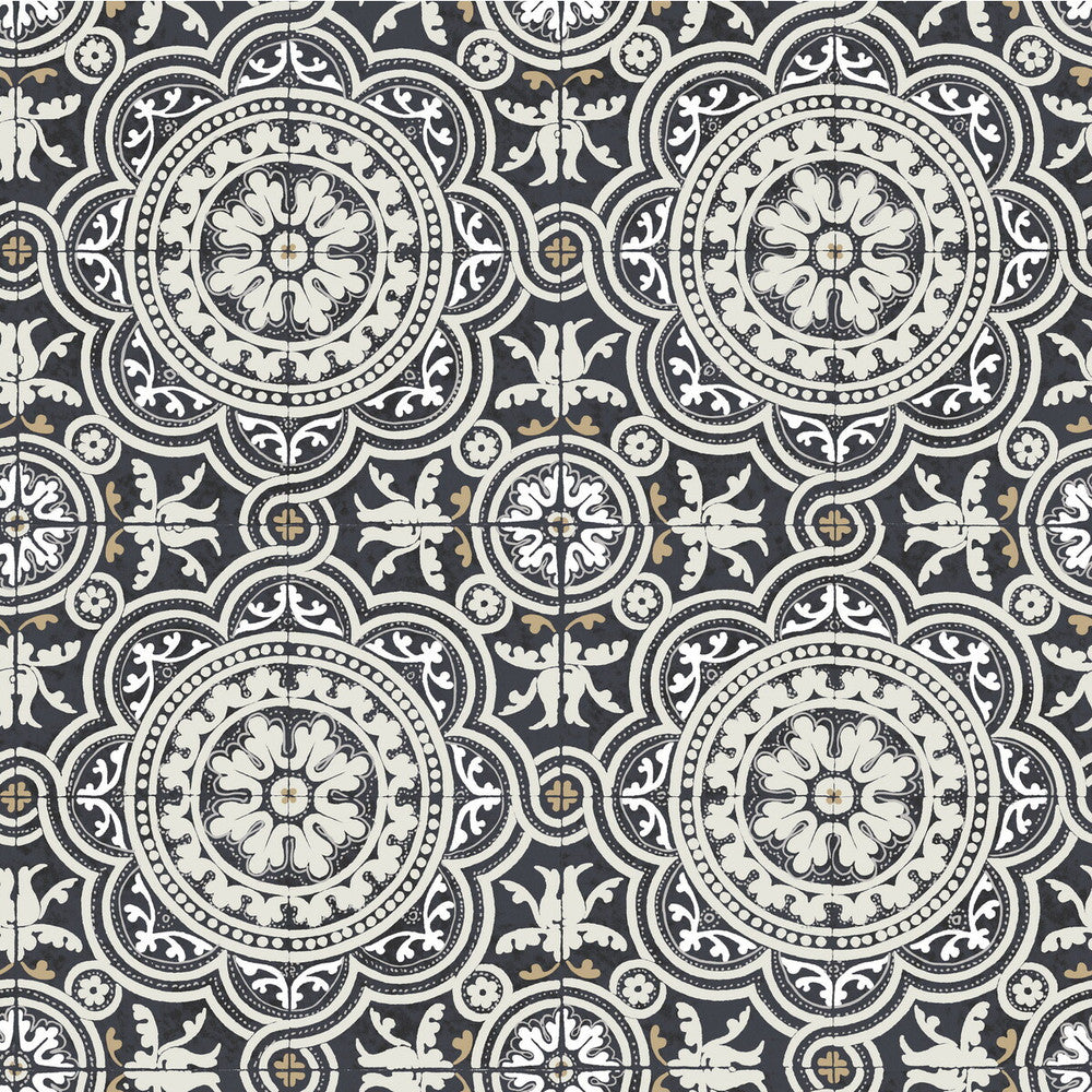 Piccadilly Black And White by Cole & Son Designer Wallcovering COLE & SON ALBEMARLE PAPER - 100% United Kingdom - Horizontal: - and Vertical: 20.88 21 - Swanky Fabrics -