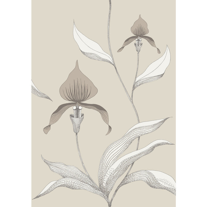 Orchid Linen/White by Cole & Son Designer Wallcovering CONTEMPORARY RESTYLED PAPER - 100% United Kingdom - Horizontal: 21 and Vertical: 30 21 - Swanky Fabrics -