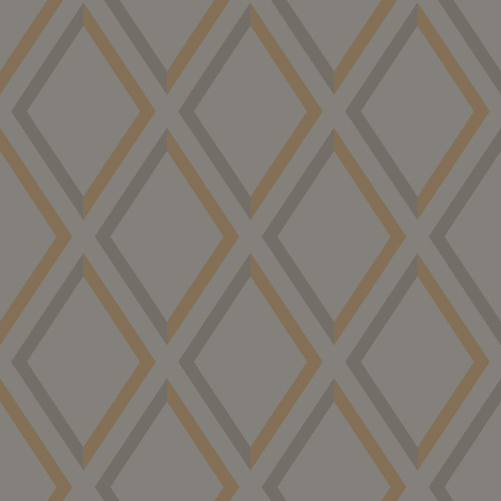 Pompeian Slate/Bronze by Cole & Son Designer Wallcovering CONTEMPORARY RESTYLED PAPER - 100% United Kingdom Horizontal: 21 and Vertical: 10.5 21 - Swanky Fabrics -