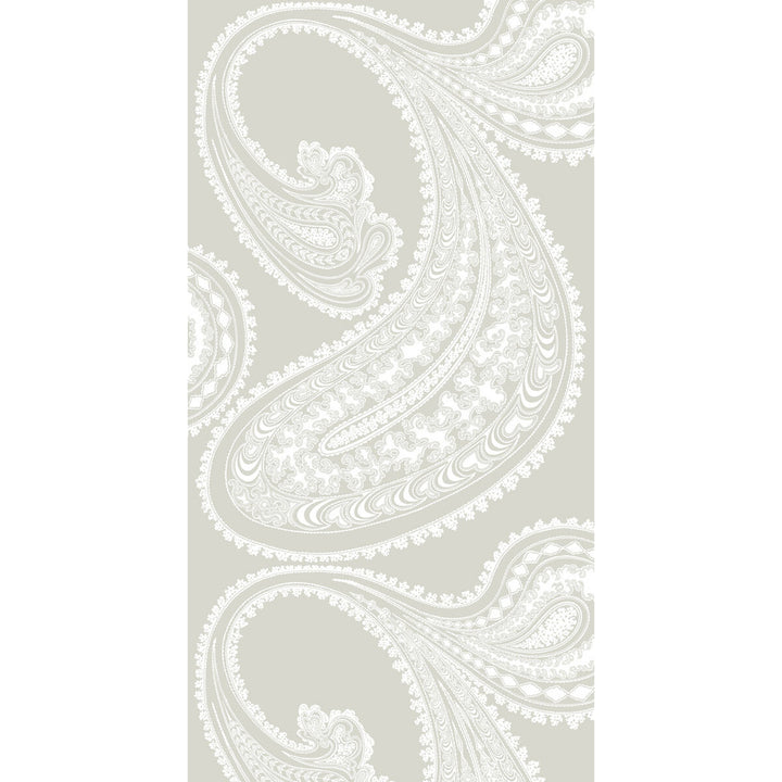 Rajapur White/Linen by Cole & Son Designer Wallcovering CONTEMPORARY RESTYLED PAPER - 100% United Kingdom Horizontal: 21 and Vertical: 30 21 - Swanky Fabrics -