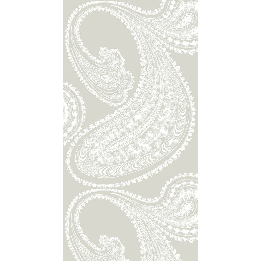 Rajapur White/Linen by Cole & Son Wallcovering Cole & Son Wallcovering Rajapur White/LinenWallcovering CONTEMPORARY RESTYLED PAPER - 100% United Kingdom </p><p>Repeat: H: 21, V: 30 21 - Fabric Carolina -