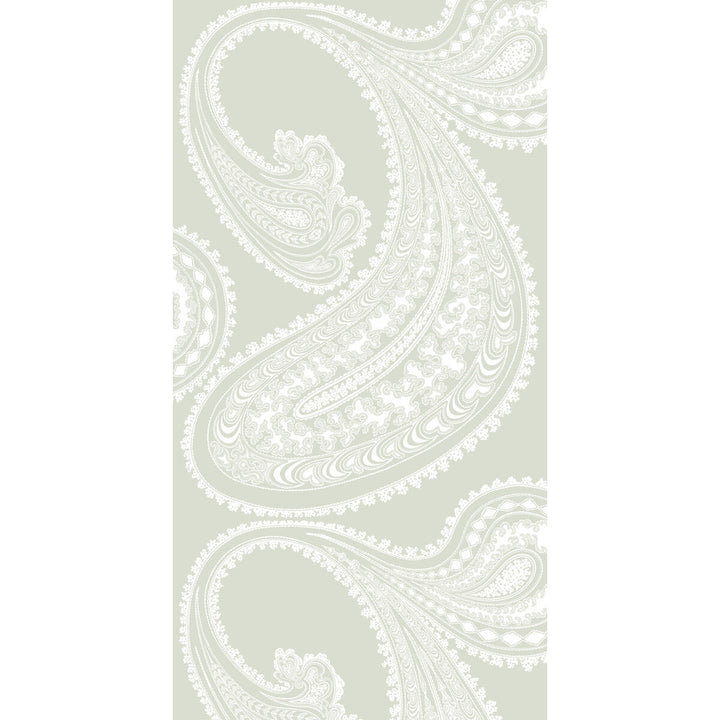 Rajapur White/Olive by Cole & Son Wallcovering Cole & Son Wallcovering Rajapur White/OliveWallcovering CONTEMPORARY RESTYLED PAPER - 100% United Kingdom </p><p>Repeat: H: 21, V: 30 21 - Fabric Carolina -