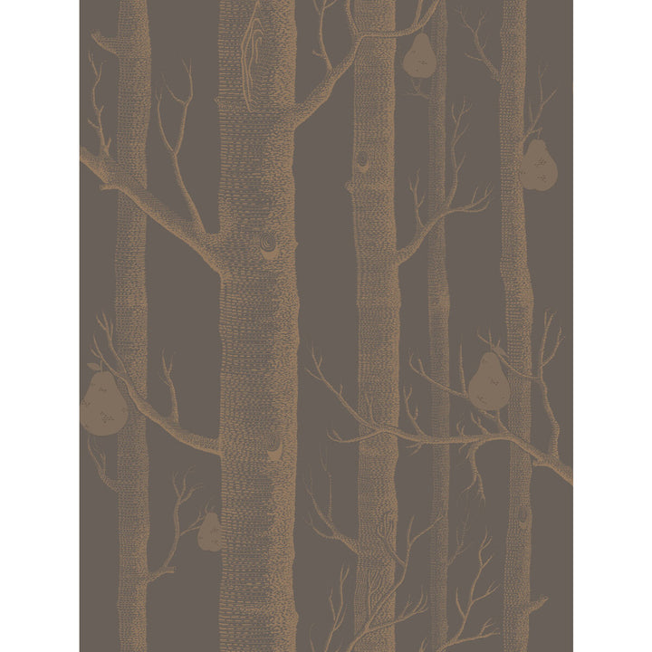 Woods & Pears Bronze/Black by Cole & Son Wallcovering Cole & Son Wallcovering Woods & Pears Bronze/BlackWallcovering CONTEMPORARY RESTYLED PAPER - 100% United Kingdom </p><p>Repeat: H: 21, V: 27.5 21 - Fabric Carolina -