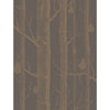 Woods & Pears Bronze/Black by Cole & Son Designer Wallcovering