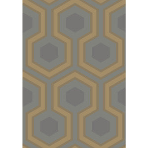 Hicks Grand Slate/Bron by Cole & Son Designer Wallcovering