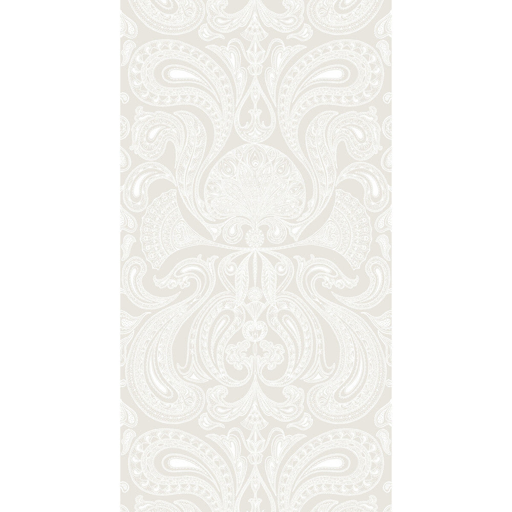Malabar White by Cole & Son Designer Wallcovering CONTEMPORARY RESTYLED PAPER - 100% United Kingdom - Horizontal: 21 and Vertical: 30 21 - Swanky Fabrics -