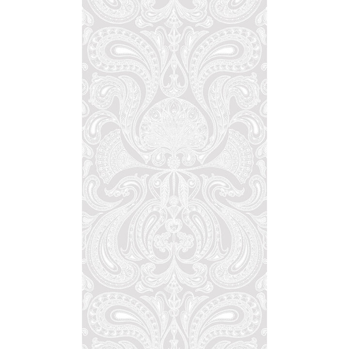 Malabar White/Lilac by Cole & Son Designer Wallcovering CONTEMPORARY RESTYLED PAPER - 100% United Kingdom Horizontal: 21 and Vertical: 30 21 - Swanky Fabrics -