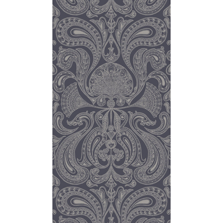 Malabar Gilver/Charl by Cole & Son Designer Wallcovering CONTEMPORARY RESTYLED PAPER - 100% United Kingdom Horizontal: 21 and Vertical: 30 21 - Swanky Fabrics -