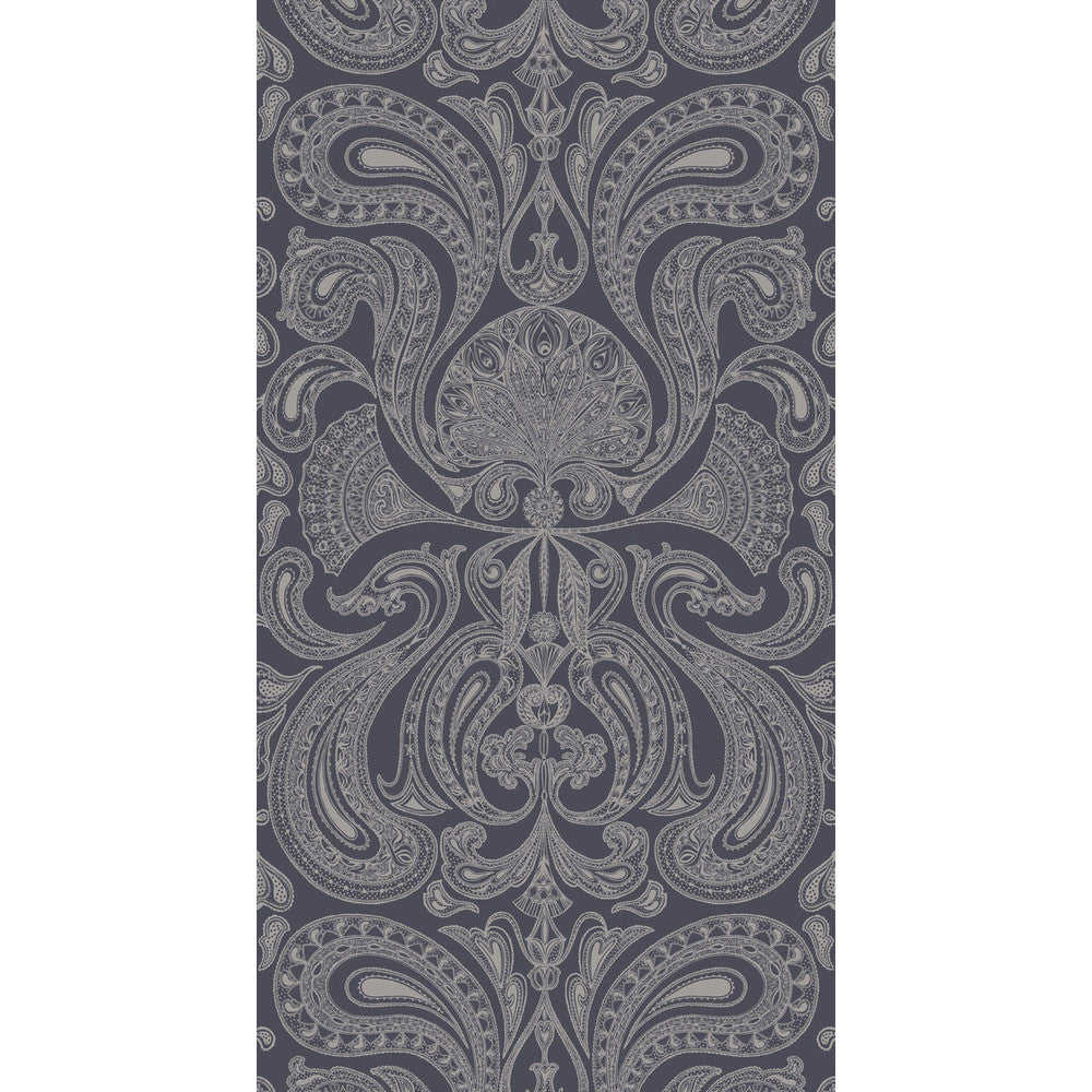 Malabar Gilver/Charl by Cole & Son Designer Wallcovering CONTEMPORARY RESTYLED PAPER - 100% United Kingdom Horizontal: 21 and Vertical: 30 21 - Swanky Fabrics -