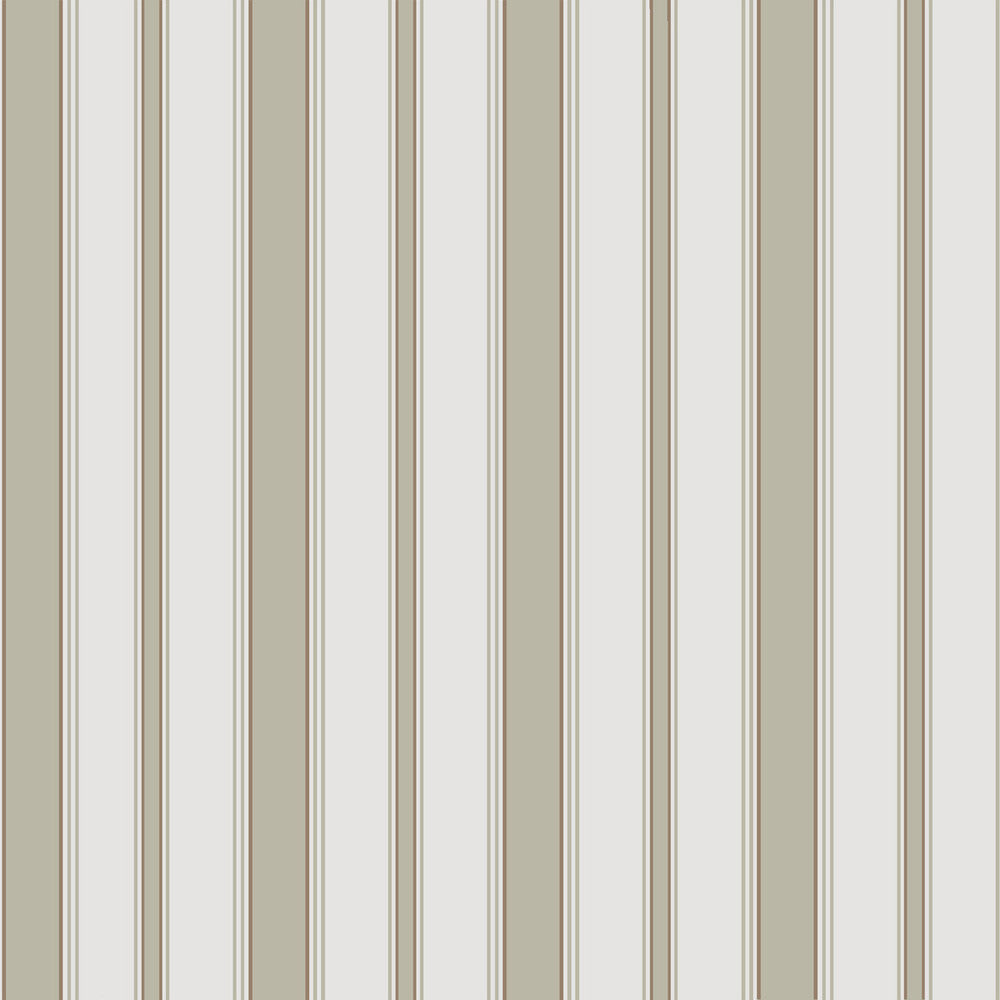 Cambridge Str Olive & Wht by Cole & Son Designer Wallcovering COLE & SON FESTIVAL STRIPES PAPER - 100% United Kingdom Horizontal: 0 and Vertical: 0 21 - Swanky Fabrics -