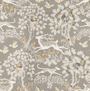 Mille Fleur Silver by Lee Jofa Designer Fabric