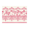Rou Border Rose Pink by Cole & Son Designer Wallcovering