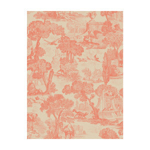 Versailles Coral by Cole & Son Designer Wallcovering