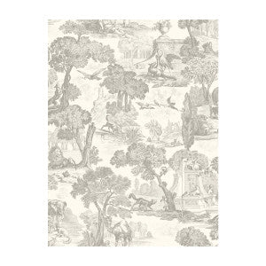 Versailles Charcoal by Cole & Son Designer Wallcovering
