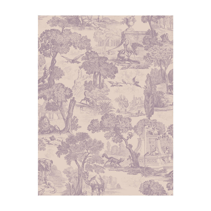 Versailles Mulberry by Cole & Son Designer Wallcovering PAPER - 100% United Kingdom Horizontal: and Vertical: 36 27 - Swanky Fabrics -