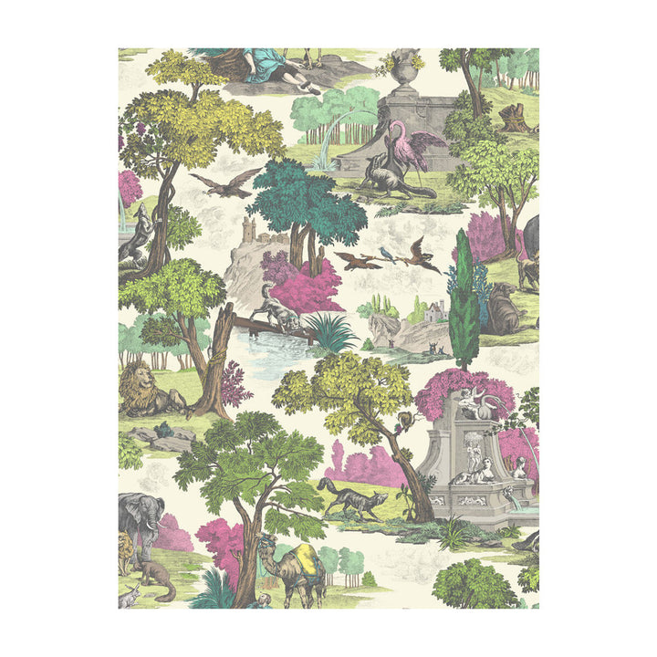 Versailles Grand Pink by Cole & Son Designer Wallcovering PAPER - 100% United Kingdom Horizontal: and Vertical: 71.8 27 - Swanky Fabrics -