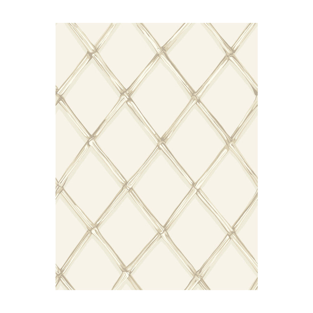 Bagatelle Ivory by Cole & Son Designer Wallcovering - PAPER - 100% United Kingdom - Horizontal: - and Vertical: 27.5 21 - Swanky Fabrics -
