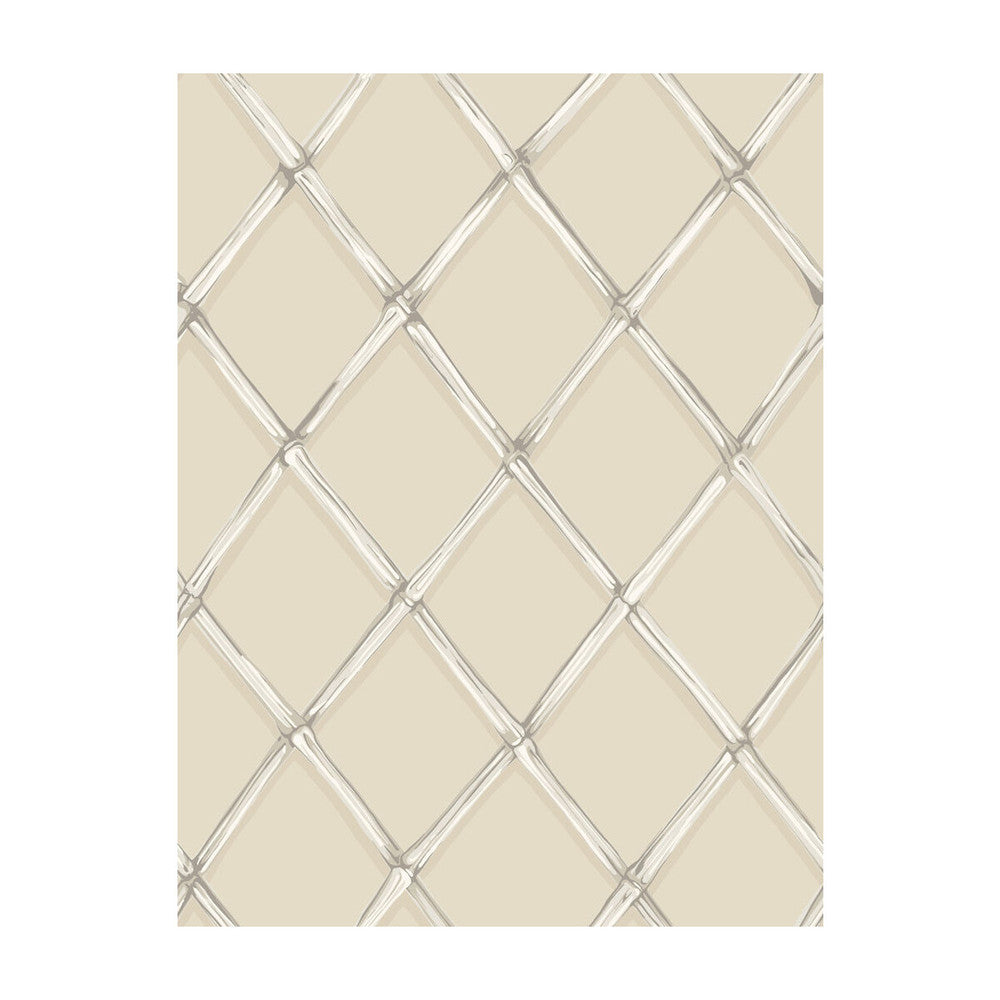 Bagatelle Stone by Cole & Son Designer Wallcovering - PAPER - 100% United Kingdom - Horizontal: - and Vertical: 27.5 21 - Swanky Fabrics -