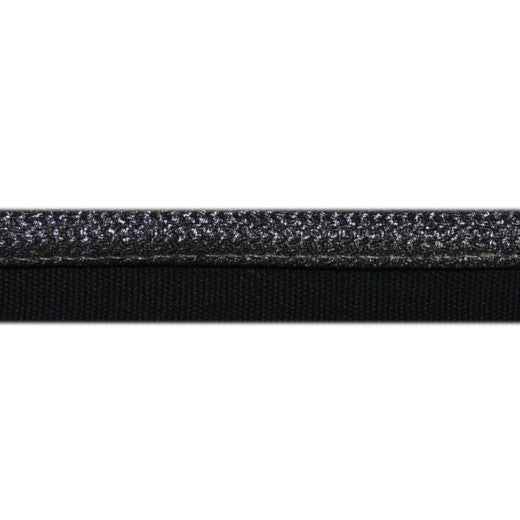 0879 - Titanium by Europatex Designer Fabric Metallic Collection 100% Polyester China See Sample Horizontal: N/A and Vertical: N/A 0.50 inches  - Swanky Fabrics -